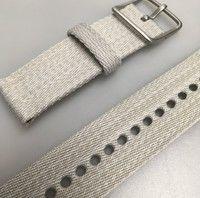 Ремінець тканинний для годинника Polar 22 мм White M/L
