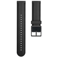 Шкіряний ремінець для годинника Polar 20 мм Black Leather M/L