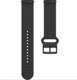 Ремінець силіконовий для годинника Polar 20 мм Black S/L