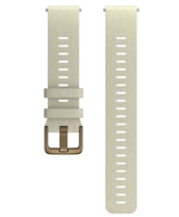 Ремінець силіконовий для годинника Polar 20 мм White S/L